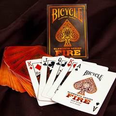 Bicycle Playing Cards - Elements Series Fire